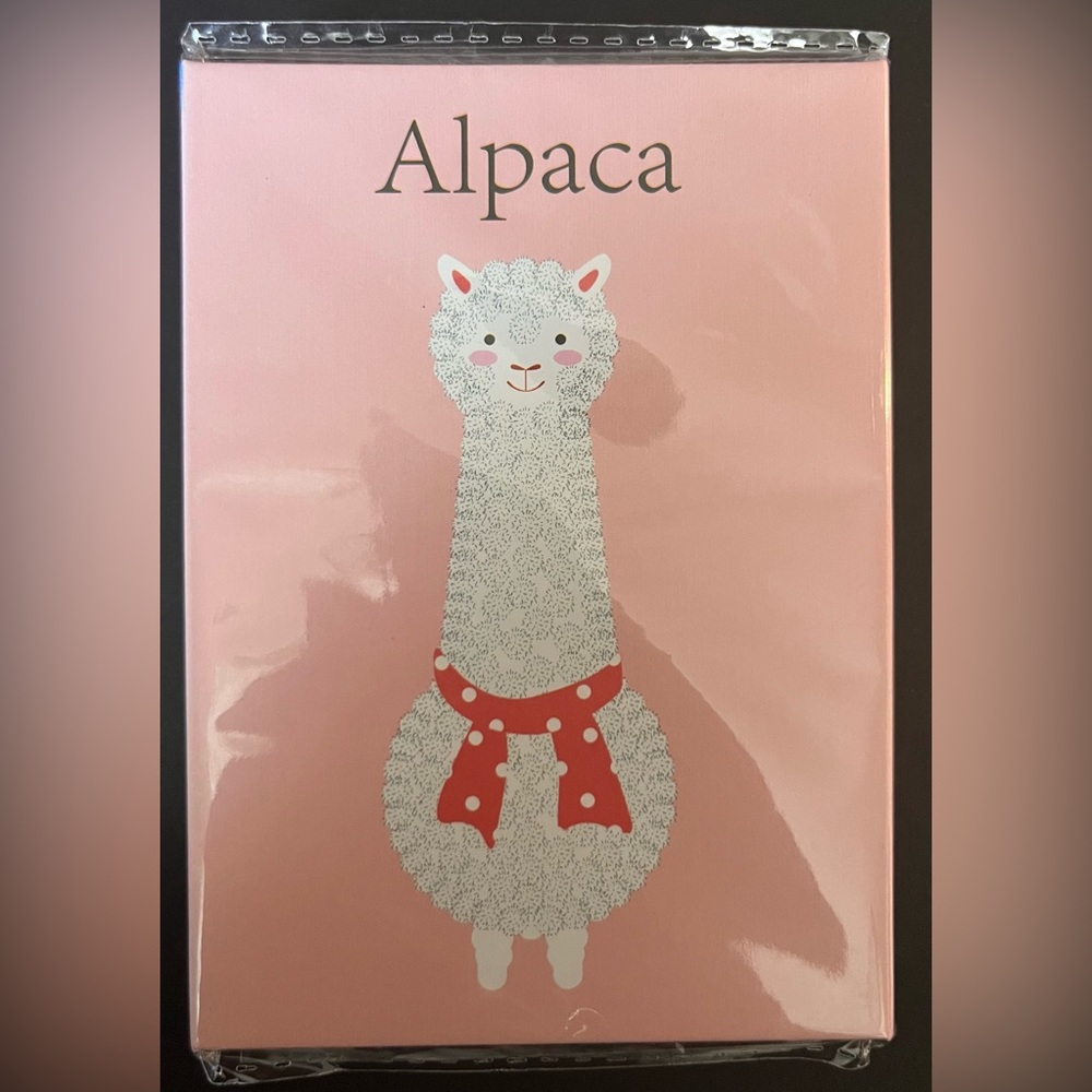 Alpaca Sticky Notes Book